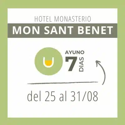 Retiro Mon Sant Benet 25-31  agosto de 2024