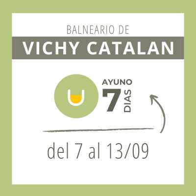 Retiro Vichy Catalan 7 días - 7/09 al 13/09