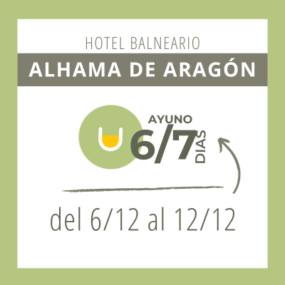 Retiro Alhama de Aragón 6 - 12 diciembre de 2026