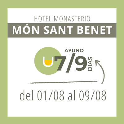 Retiro Mon Sant Benet 1 de agosto - 9 de agosto del 2026