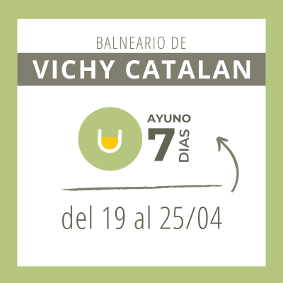 Retiro Vichy Catalan 7 d&iacute;as - 19 al 25 de Abril de 2026