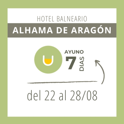 Retiro Alhama de Aragón 22 – 28 de agosto de 2027 — 7 días